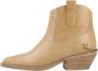 Alpe Kameel Leren Cowboy Laarzen - Thumbnail 1