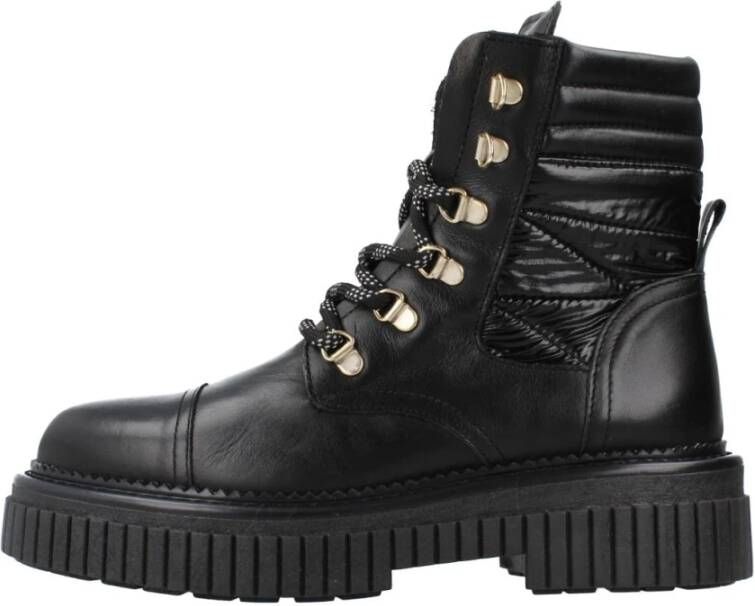 Alpe Lace-up Boots Black Dames