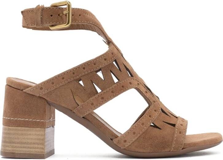 Alpe Sandals Bruin Dames