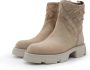 Alpe Arena Leren Dameslaars Beige Dames - Thumbnail 6