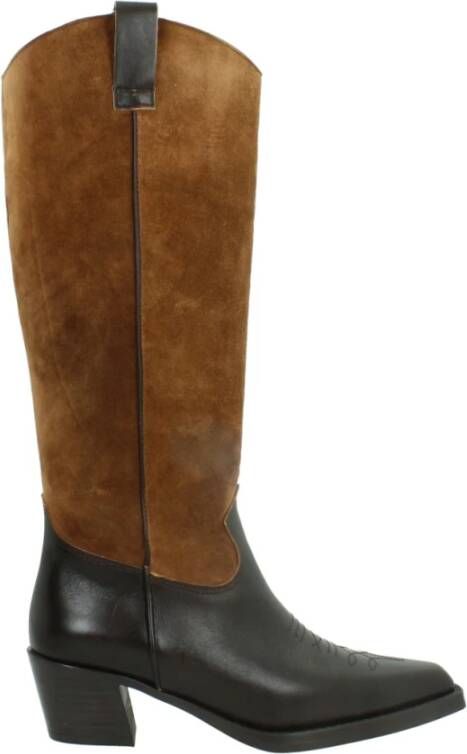 Alpe Stijlvolle Cow Laarzen voor Stads Cow