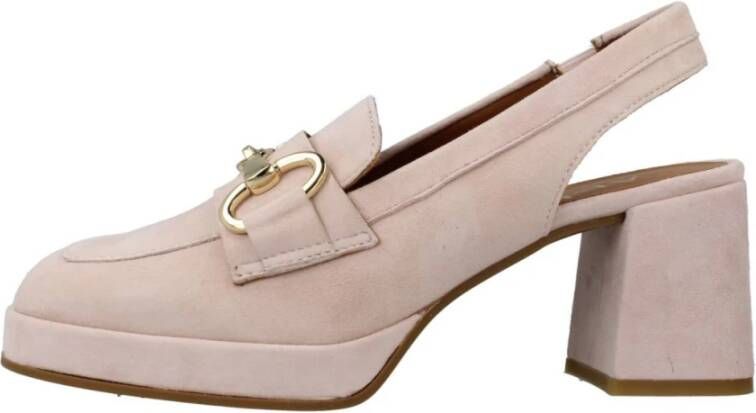 Alpe Stijlvolle Vogue Loafers Pink Dames