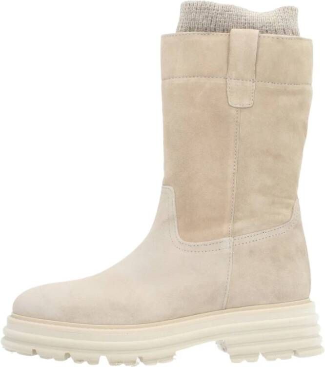 ALPEWOMAN 2511 boots dames wit calcare suede - Foto 6