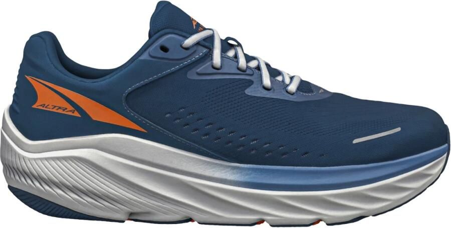 Altra Blauwe Mesh Sneakers met Oranje Accenten Multicolor Heren - Foto 3