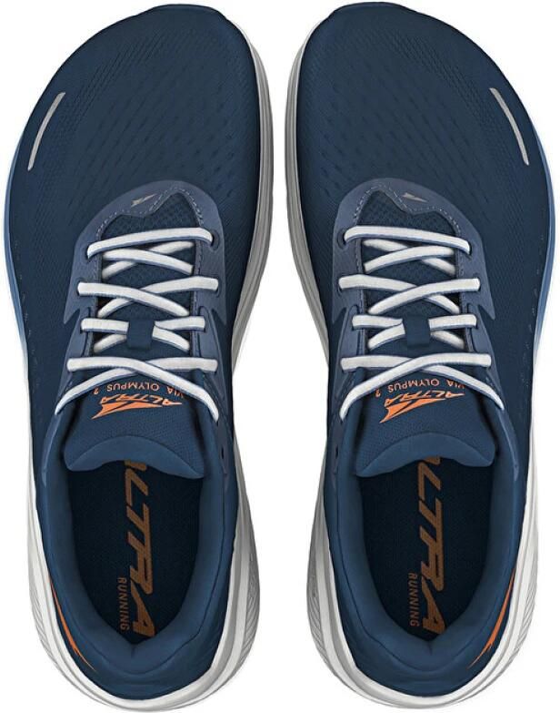 Altra Blauwe Mesh Sneakers met Oranje Accenten Multicolor Heren