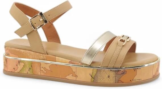 Alviero Martini 1a Classe Platte sandalen