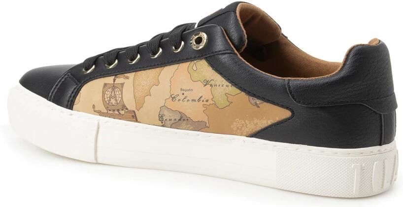 Alviero Martini 1a Classe Platte schoenen met pinafore metaal Black Dames - Foto 3