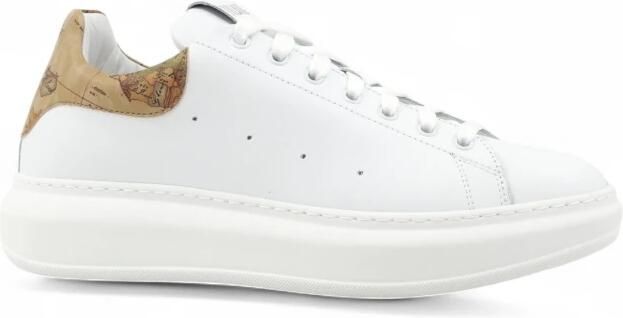 Alviero Martini 1a Classe Leren Sneaker Mannen Herfstcollectie White Heren - Foto 2