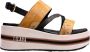 Alviero Martini 1a Classe Geo Classic Platform Sandaal voor Vrouwen Multicolor Dames - Thumbnail 3