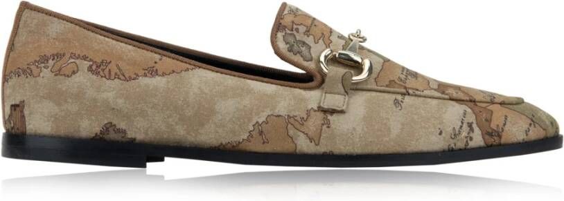 Alviero Martini 1a Classe Geografische Instap Damesschoenen Brown Dames