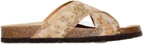 Alviero Martini 1a Classe Heren Sandalen Lente Zomer Collectie Beige Heren