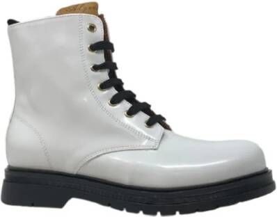 Alviero Martini 1a Classe Lace-up Boots Wit Dames