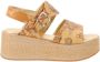 Alviero Martini 1a Classe Elegante Sandalen van Kunstleer Beige Dames - Thumbnail 9