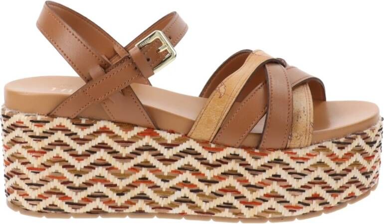 Alviero Martini 1a Classe Sandals Bruin Dames