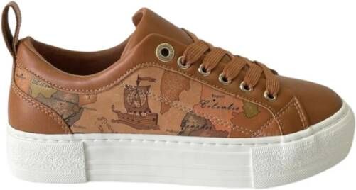 Alviero Martini 1a Classe Sneakers Bruin Dames