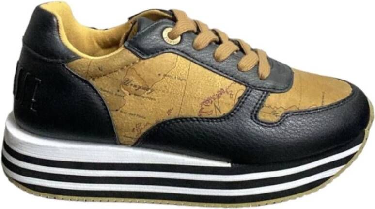 Alviero Martini 1a Classe Zwarte lage sneakers