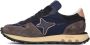AMA BRAND DELUXE Lage Sneakers Heren S.run Men Maat: 41 Materiaal: Suède Kleur: Blauw - Thumbnail 1