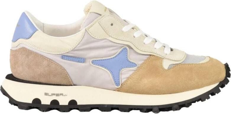 Ama Brand Klassieke Sneakers met Rubberen Zool Multicolor Heren