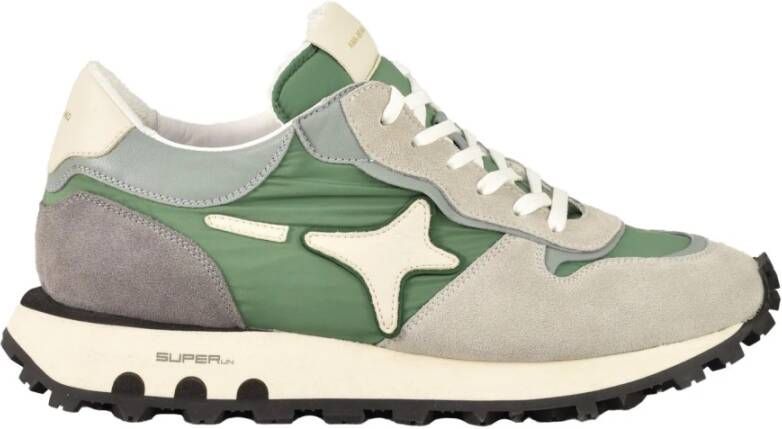 Ama Brand Klassieke Sneakers met Rubberen Zool Multicolor Heren