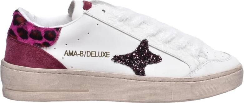 Ama Brand Klassieke Sneakers van Echt Leer