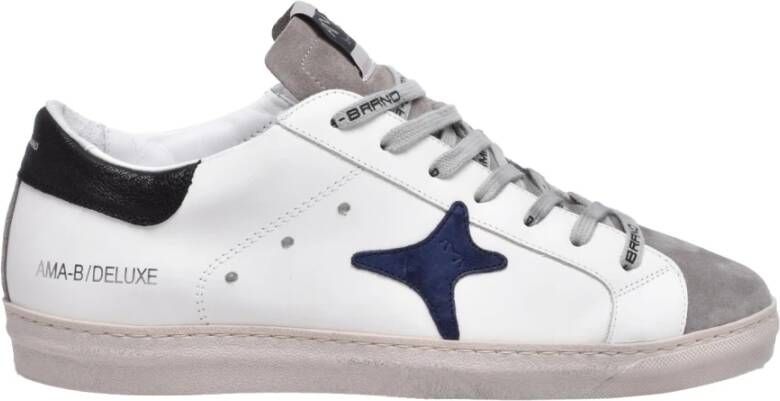 Ama Brand Klassieke Sneakers van Echt Leer