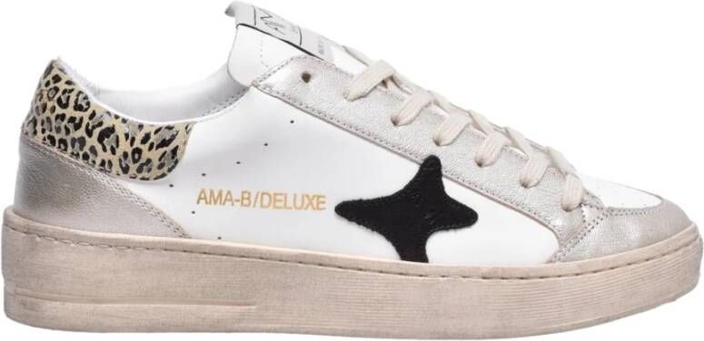 Ama Brand Klassieke Sneakers van Leer