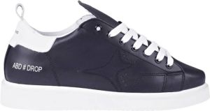 Ama Brand Sneakers vallen in Pelle Zwart Heren