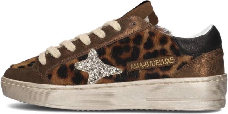 Ama Brand Stijlvolle lage sneakers met plateauzool