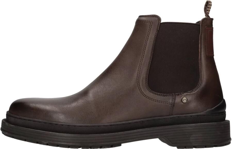 Ambitious Chelsea leren laars met patina-effect