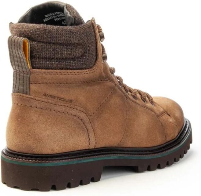 Ambitious Bruine Suède Herenlaars