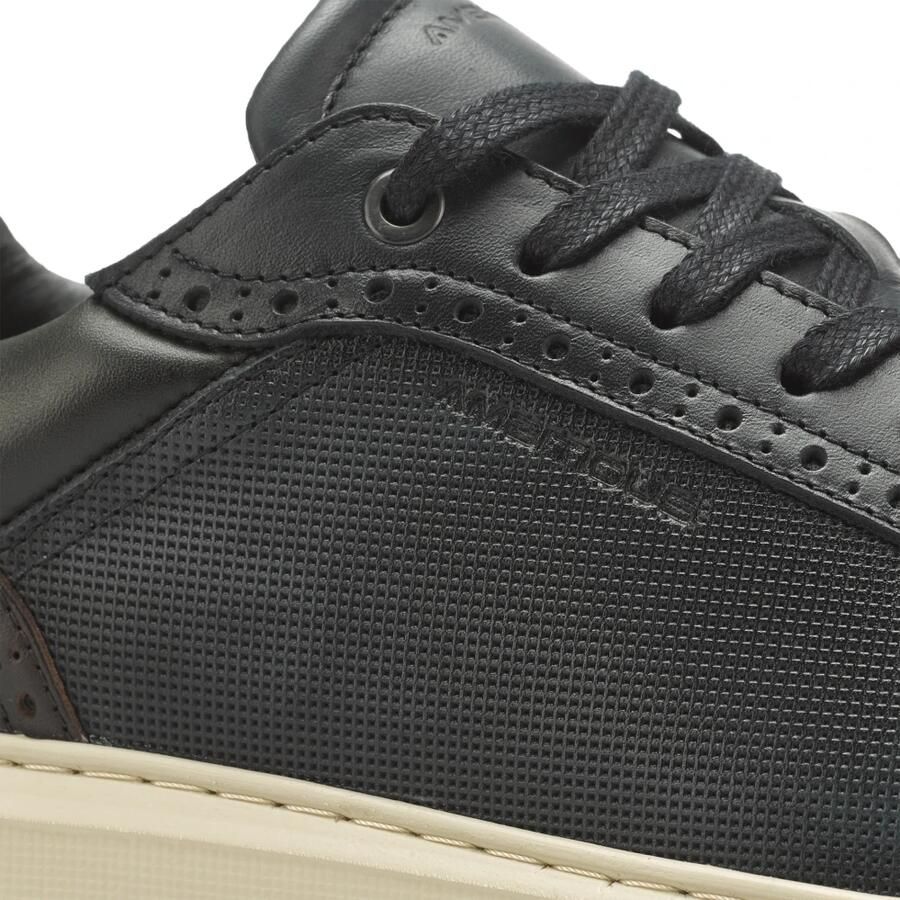 Ambitious Blauw Navy Bruin Leren Sneakers Blauw Heren - Foto 2