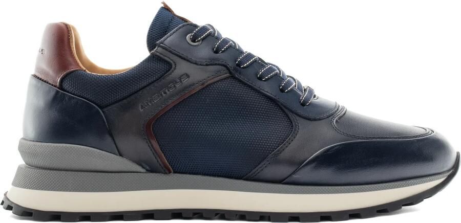 AMBITIOUS Heren Sneakers Park Navy 13140 Donkerblauw - Foto 2