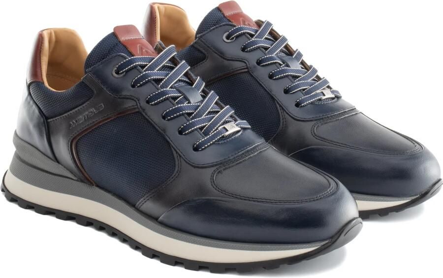 AMBITIOUS Heren Sneakers Park Navy 13140 Donkerblauw - Foto 4
