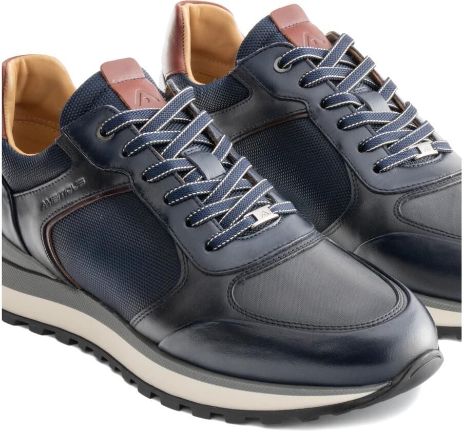 AMBITIOUS Heren Sneakers Park Navy 13140 Donkerblauw - Foto 3
