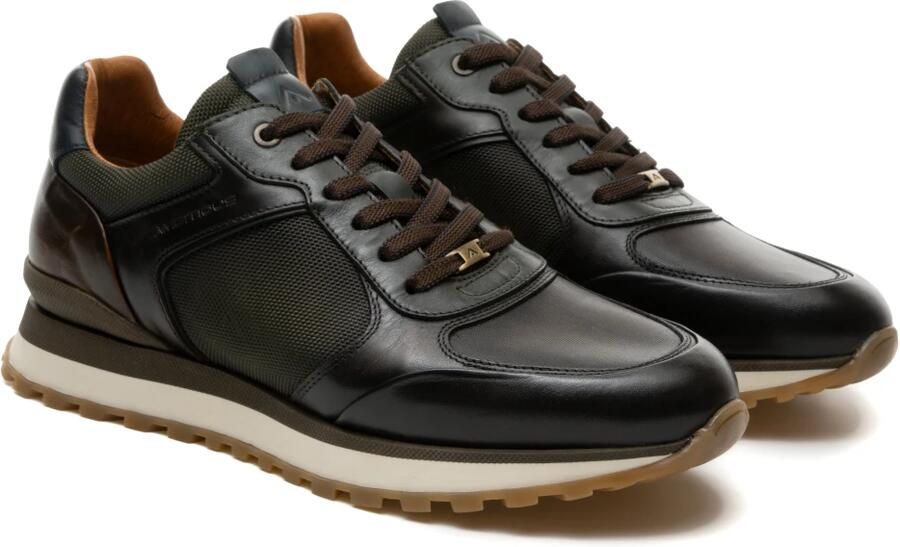 AMBITIOUS Heren Sneakers Park Tdm kaki Donker Groen - Foto 4
