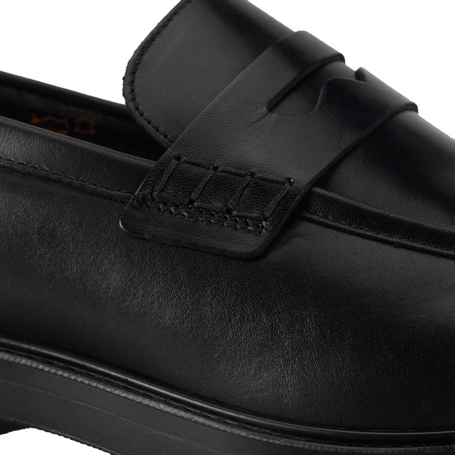 Ambitious Heren Leren Mocassin Zwart Black Heren - Foto 2