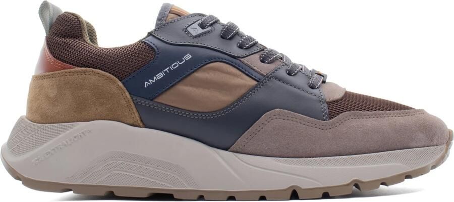 Ambitious Taupe Suède Sneakers voor Heren - Foto 4