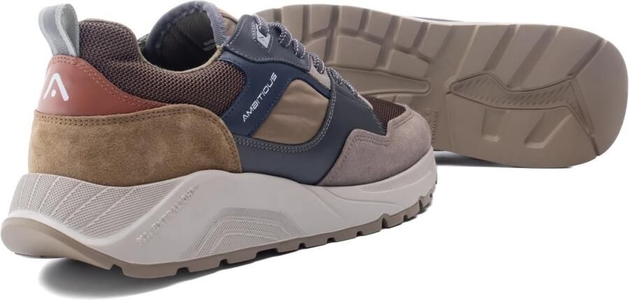 Ambitious Taupe Suède Sneakers voor Heren - Foto 3