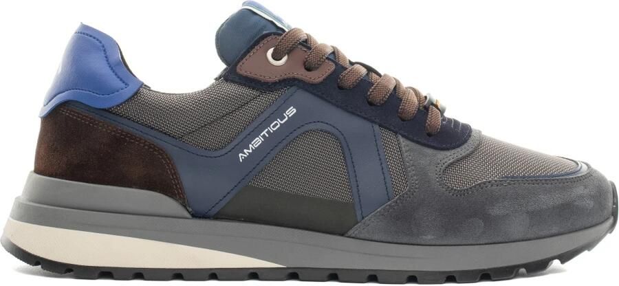 AMBITIOUS Teddy Sneakers Heren Grijs - Foto 4