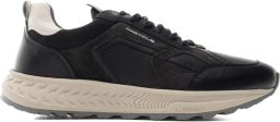 AMBITIOUS Venture Sneakers Leren Sneaker Heren Zwart