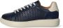 Ambitious Blauwe leren sneakers Art. 13450A - Thumbnail 1
