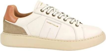 Ambitious Eclipse Leren Sneakers Beige