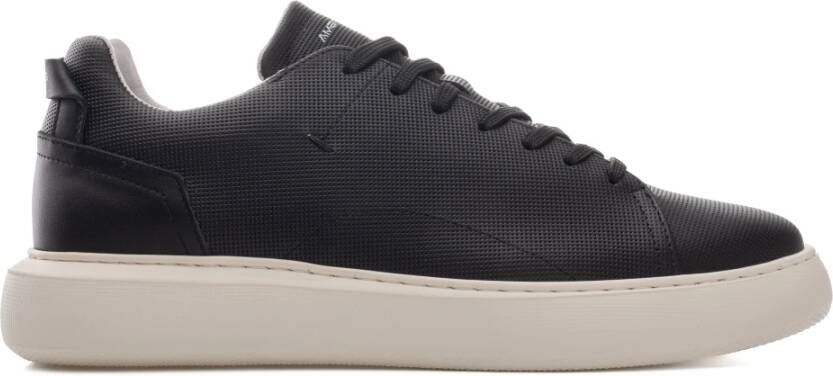 Ambitious Veterschoen met Premium Leer Black Heren