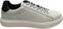 Ambitious Heren Sneaker van Wit Zwart Leer White Heren - Thumbnail 1