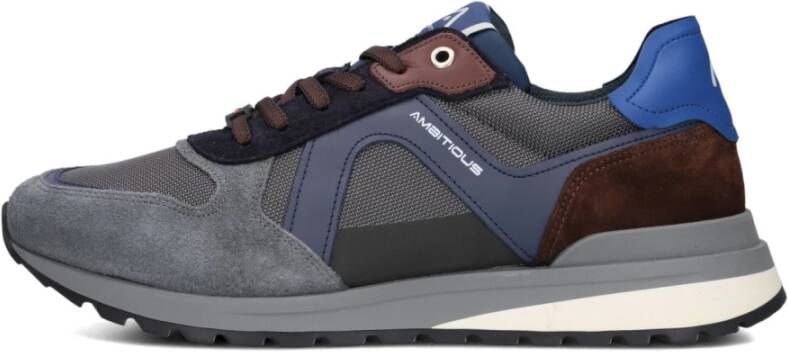 Ambitious Heren Teddy Sneakers Grijs