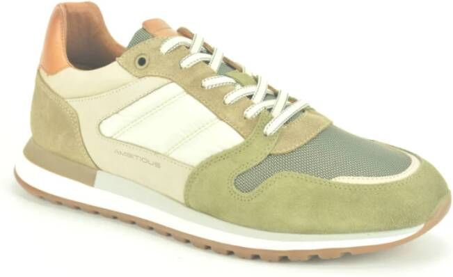 Ambitious Kakki + Beige Sport. N. Beige Heren