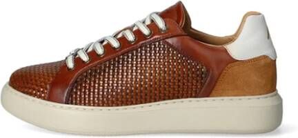 Ambitious Leren Sneakers Cognac Art. 13450A