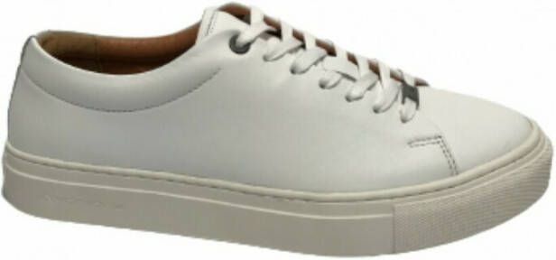 Ambitious Witte Leren Herensneakers Us22Am10 White Heren