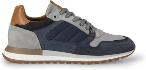 Ambitious Stijlvolle Navy-Grey Sneakers