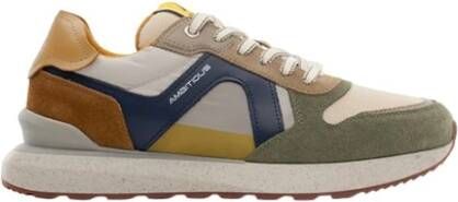 Ambitious Suede Sneakers Stijl 13816 Khaki Beige